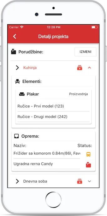 Pregled aktivnih i arhiviranih projekata